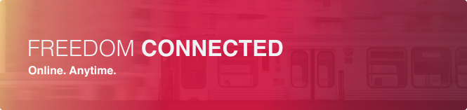 FREEDOM CONNECTED - Online. Anytime.